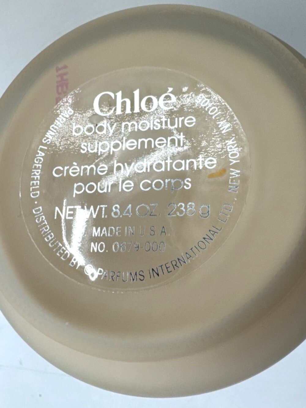 Vintage Chloe Perfumed Body Moisture Supplement Parfums Lagerfeld 84 oz NEW NOS - Picture 5 of 11